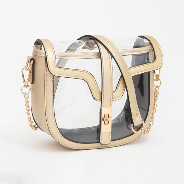 Game Day Transparent Saddle Bag