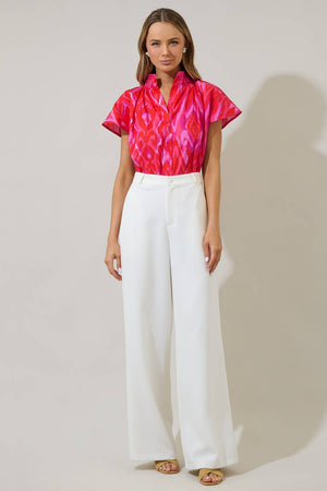 Blevin Ikat Patma Top