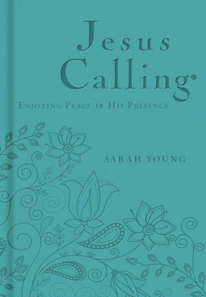 Jesus Calling- Teal Leather