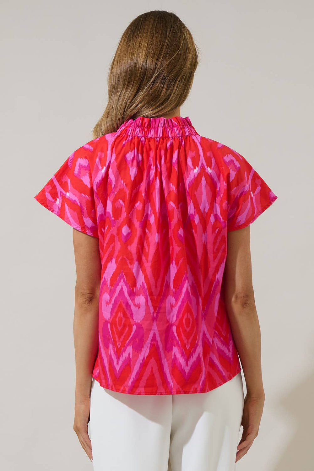 Blevin Ikat Patma Top