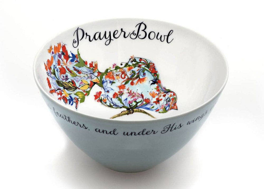 Psalm 91:4 Decorative PrayerBowl - The Josephine