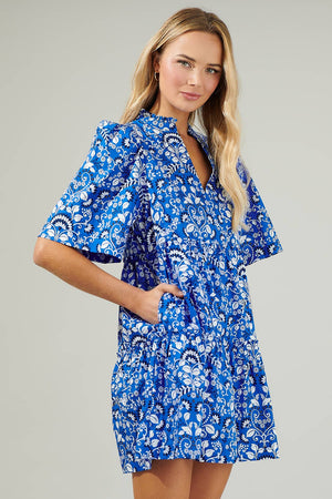 Lulu Floral Tomales Shift Dress