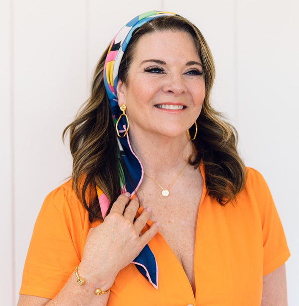 large dangle medallion earrings