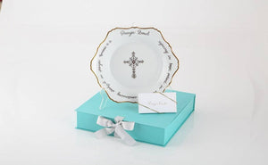 Elegant Porcelain PrayerBowl - The Celeste
