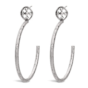 matte shield hoops