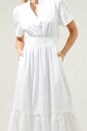 Tamia Poplin Maxi Dress