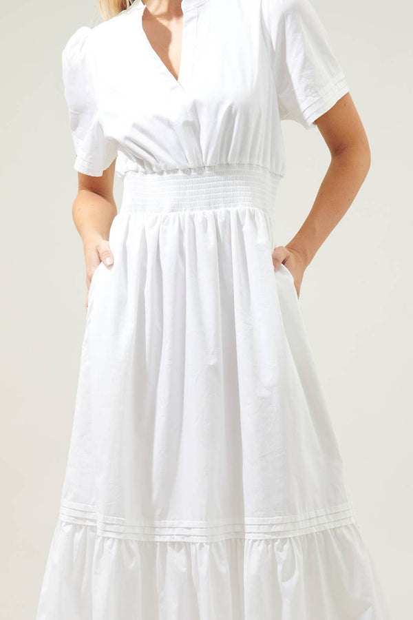 Tamia Poplin Maxi Dress