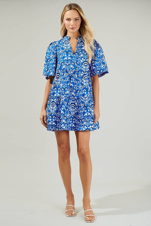 Lulu Floral Tomales Shift Dress