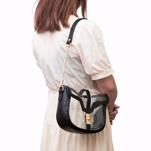 Game Day Transparent Saddle Bag