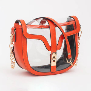 Game Day Transparent Saddle Bag