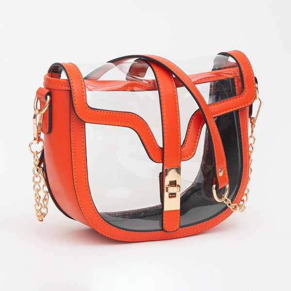 Game Day Transparent Saddle Bag