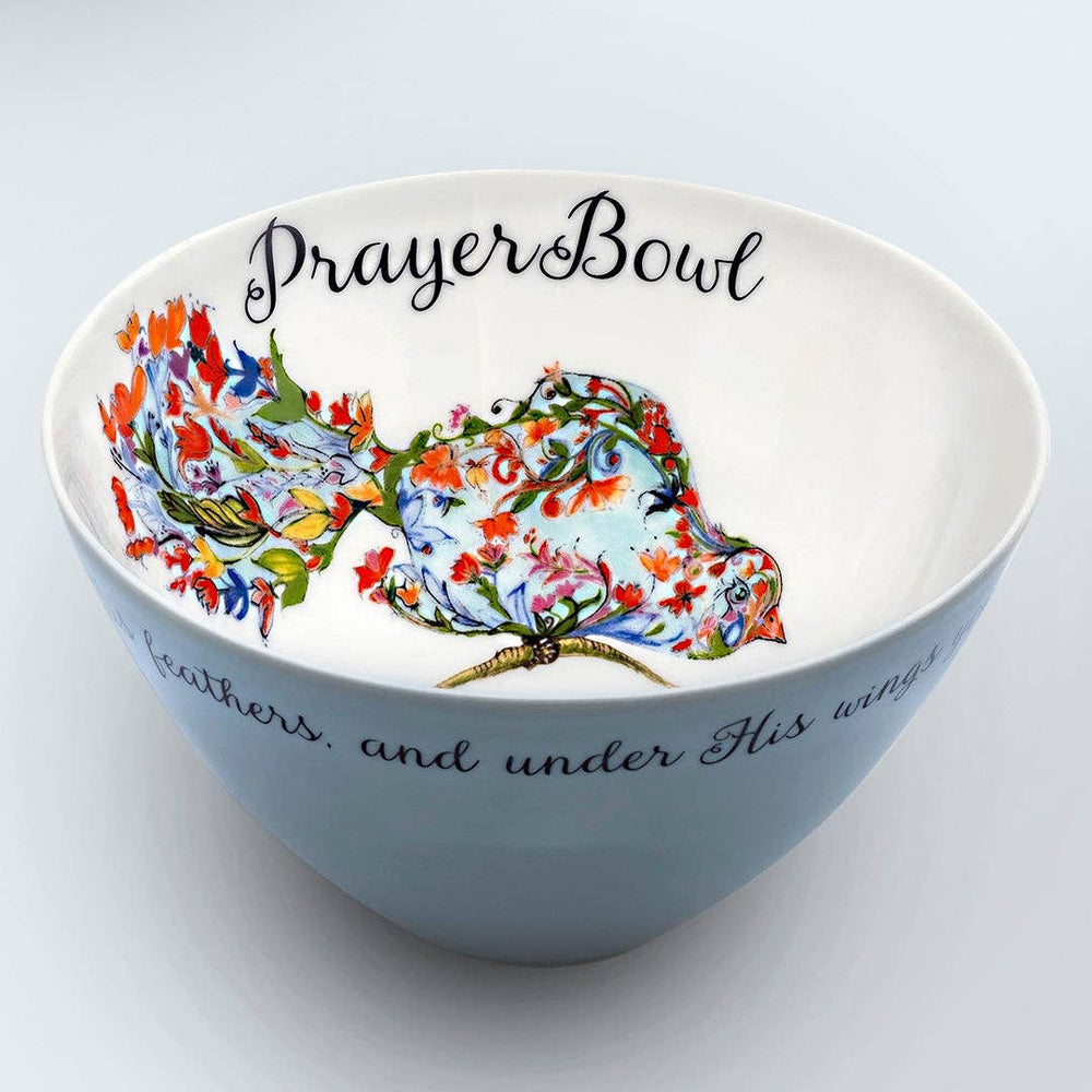 Psalm 91:4 Decorative PrayerBowl - The Josephine