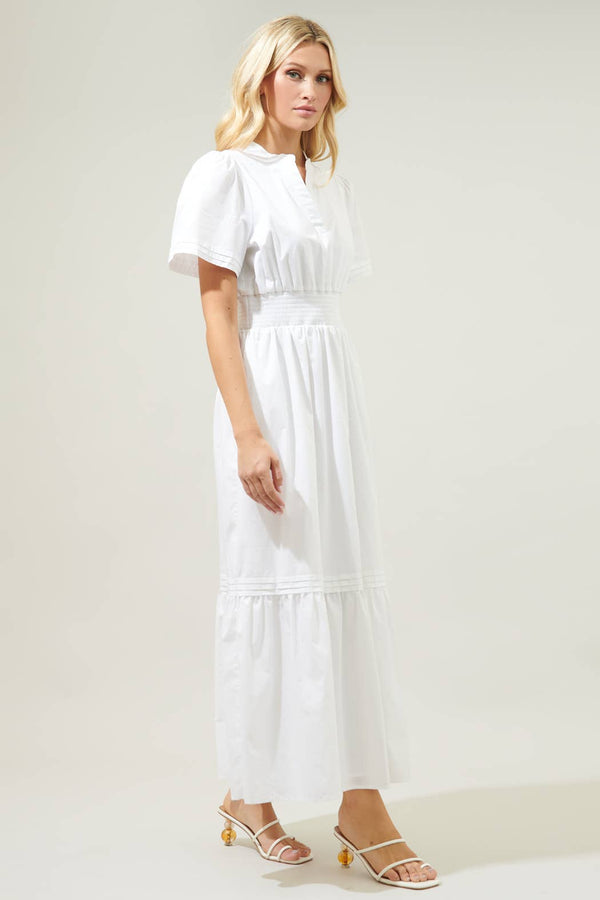 Tamia Poplin Maxi Dress