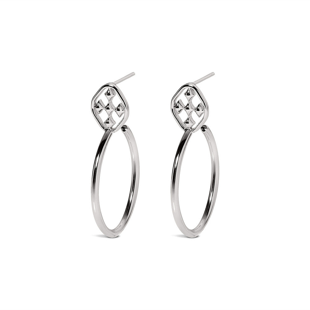 shield small oval hoops