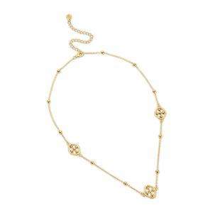 shield choker necklace