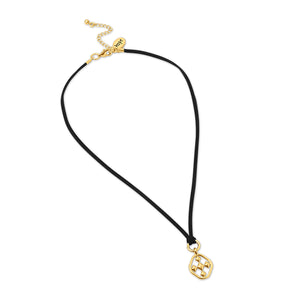 adjustable suede hope necklace