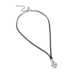 adjustable suede hope necklace