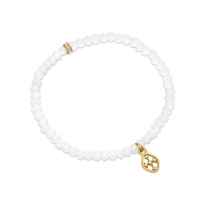 cherished beaded stretch bracelet