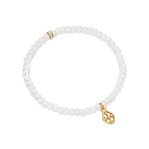 cherished beaded stretch bracelet