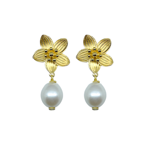 Cecile Pearl Earrings