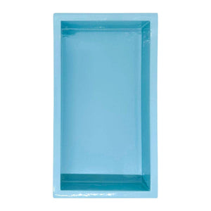 Monet's Garden Green Guest Towels with Light Blue Enamel Holder