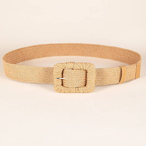 Woven Square Buckle Belt