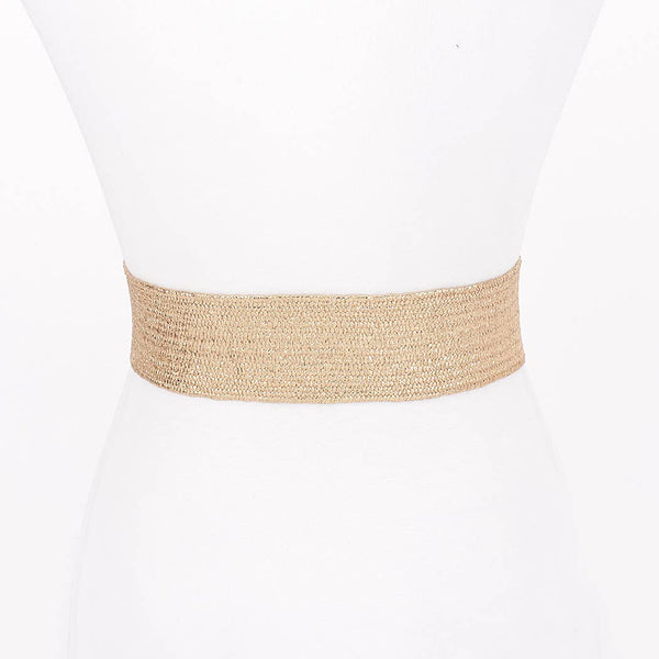 Metal Buckle Metallic Belt
