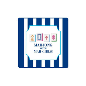 Mahjong Paper Coasters
