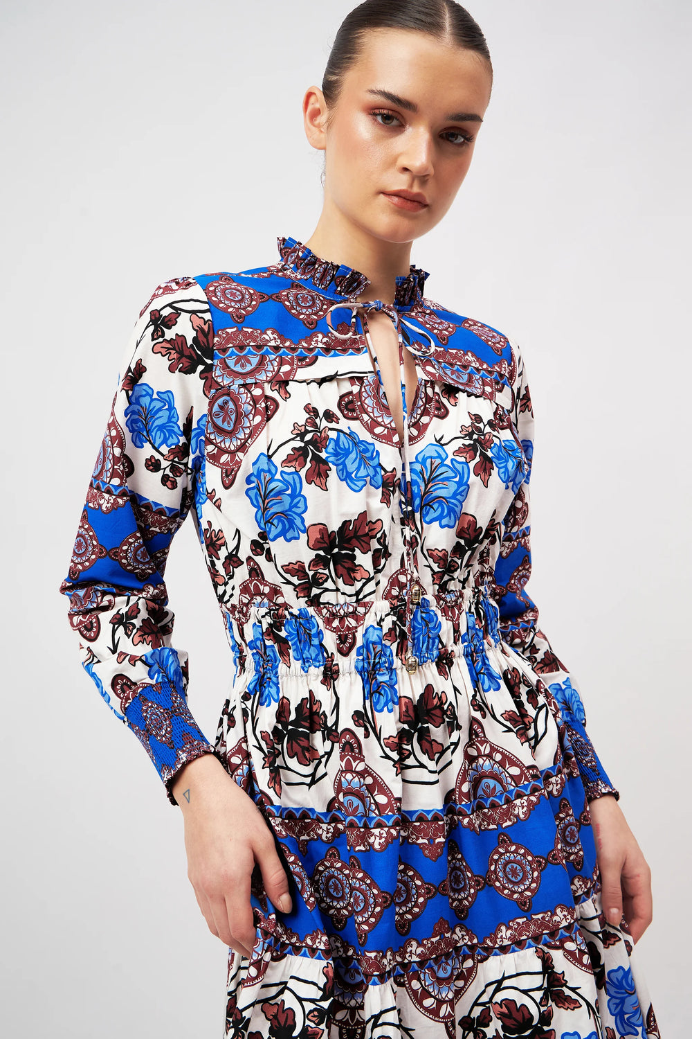 Alice Dress- Atlas Cobalt