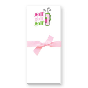 Notepad- Preppy Golf