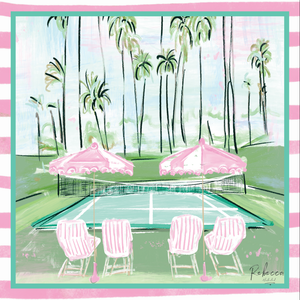 Tennis in Paradise - Mahjong Mat