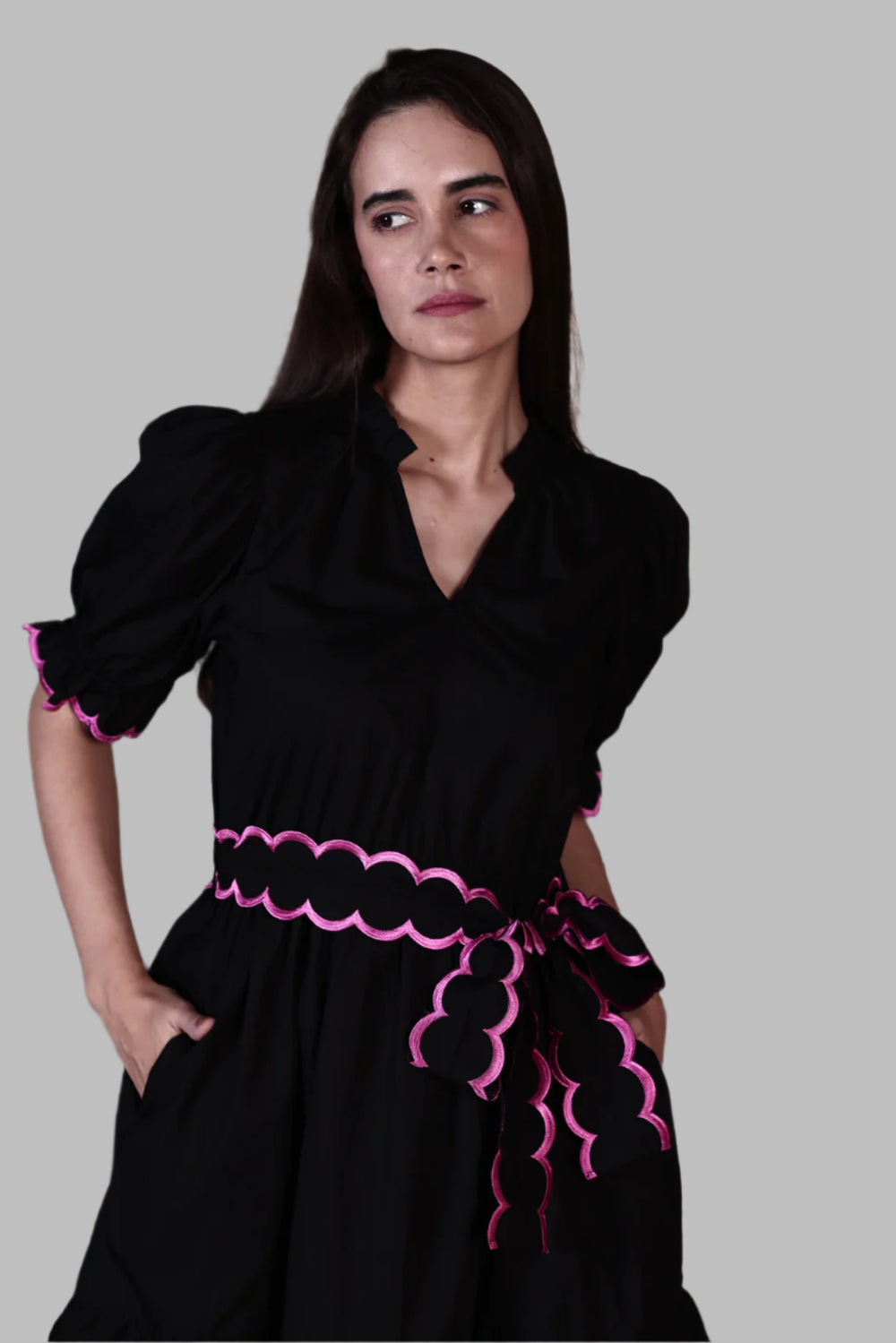 Athena Dress- Black