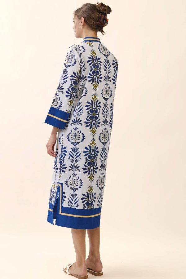 Medallion Printed Tunic Dress