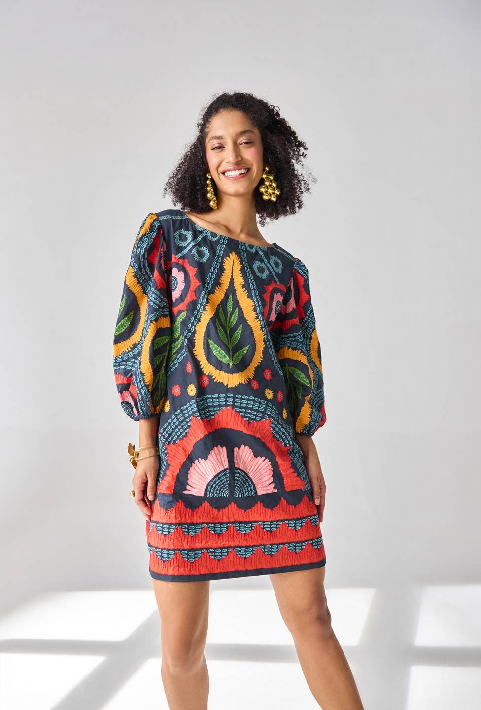 Jane Embroidered Dress