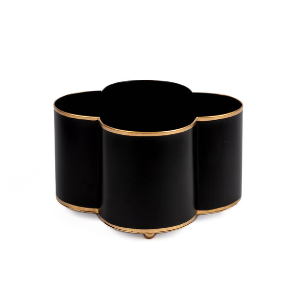Mattie Quatrefoil Cachepot Planter