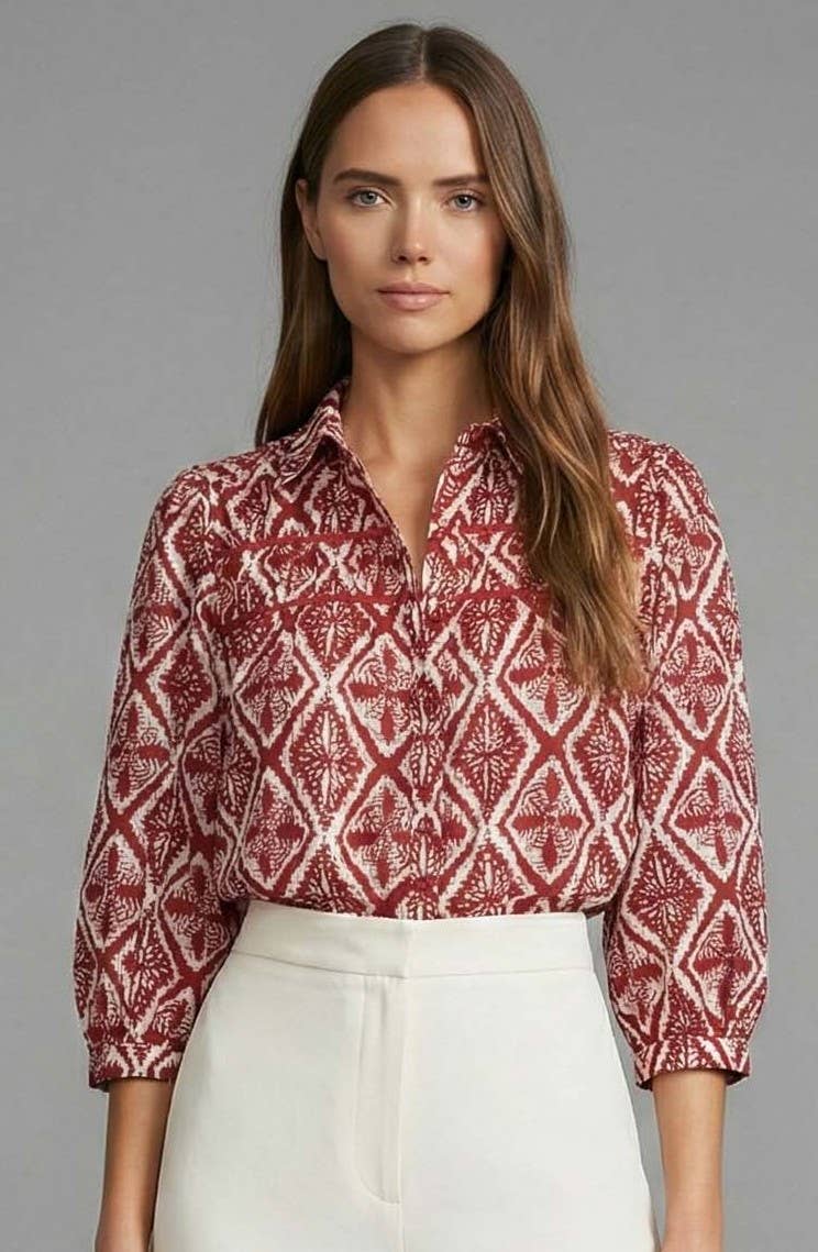 Batik Echo Blouse