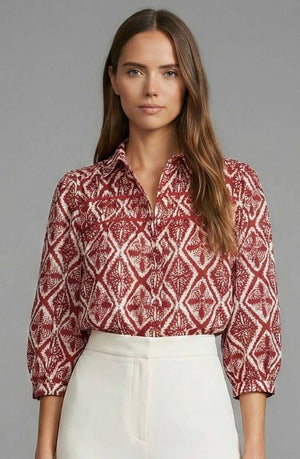 Batik Echo Blouse