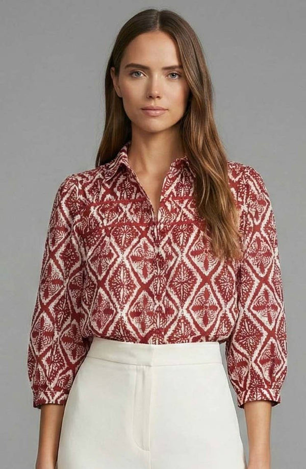 Batik Echo Blouse