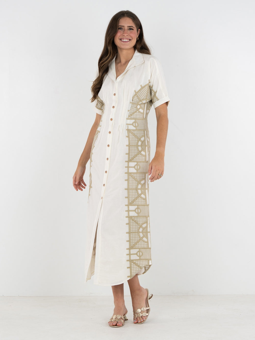 Georgia Dress - Trellis