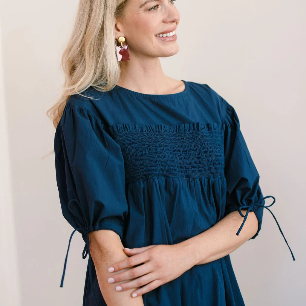 Navy Katrin Dress