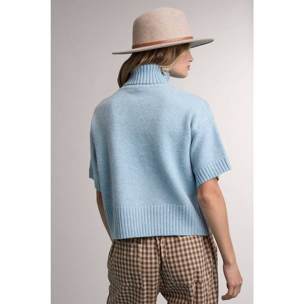 Short Sleeve Turtleneck