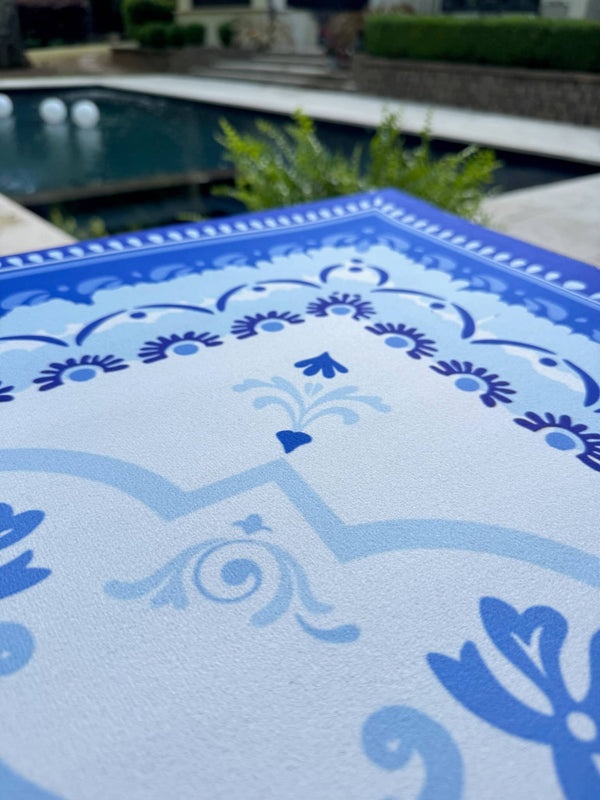 Amalfi Coast Mahjong Mat | Lemon Italy Mediterranean