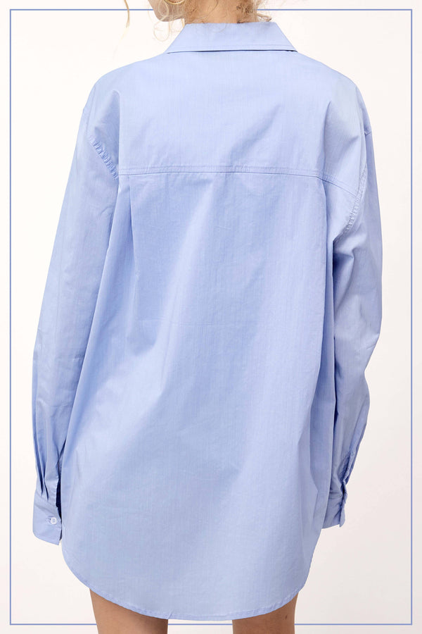 Classic Collared Button Down Poplin Shirts