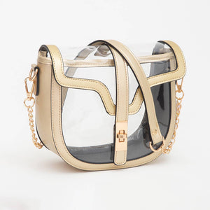 Game Day Transparent Saddle Bag
