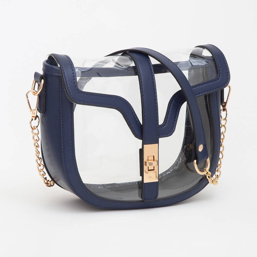 Game Day Transparent Saddle Bag