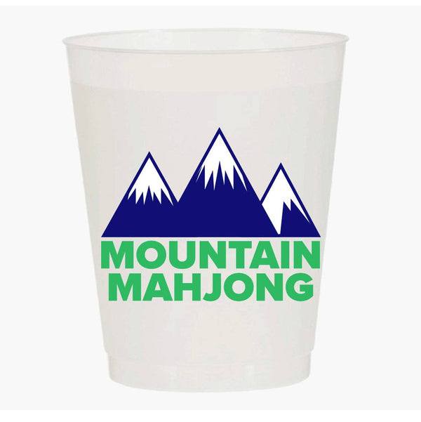“MOUNTAIN MAHJONG” FROST FLEX CUPS