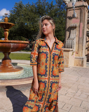 RHEA MIDI | FALL GARDEN