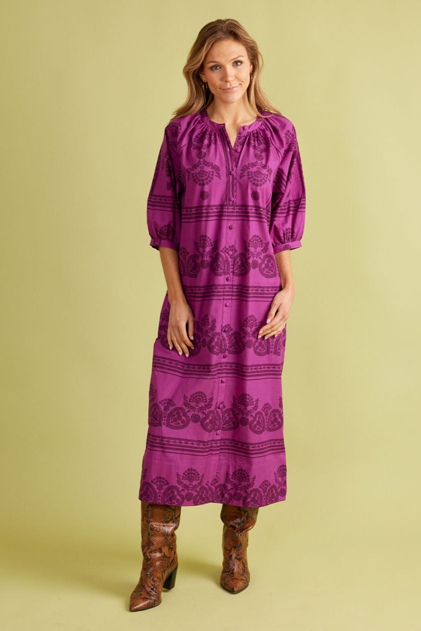 GARDEN MOTIF VIOLET