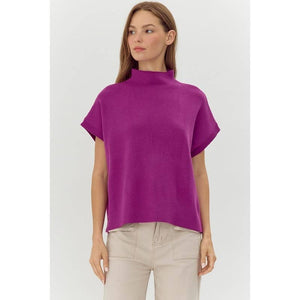 Drop Shoulder Sweater Top