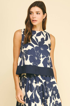 Floral Skirt Set